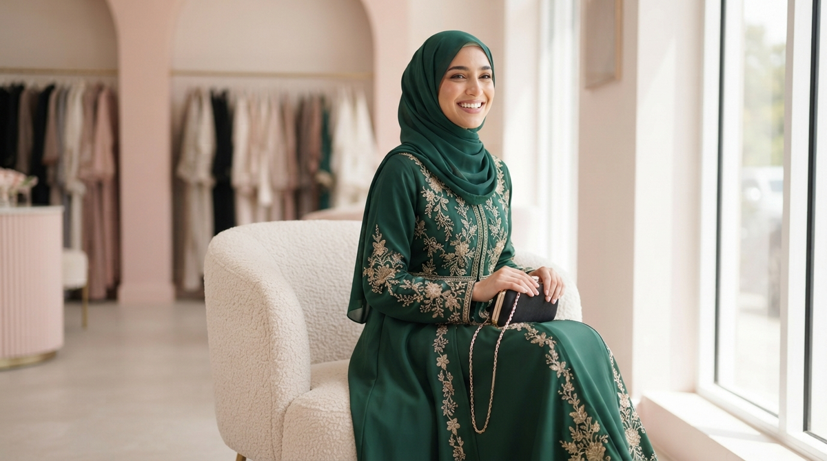 My Friend’s Wedding Was Coming Up, I Needed the Perfect Abaya