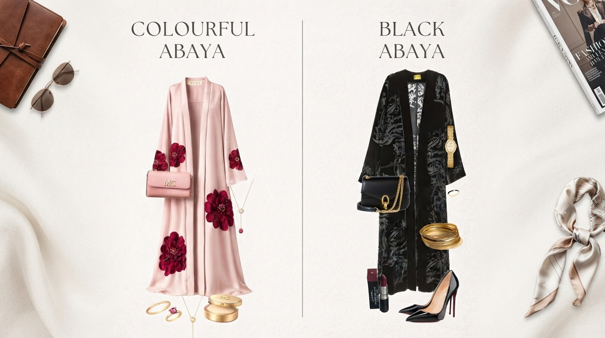 Black Abaya or Colourful Abaya for Daily Wear?