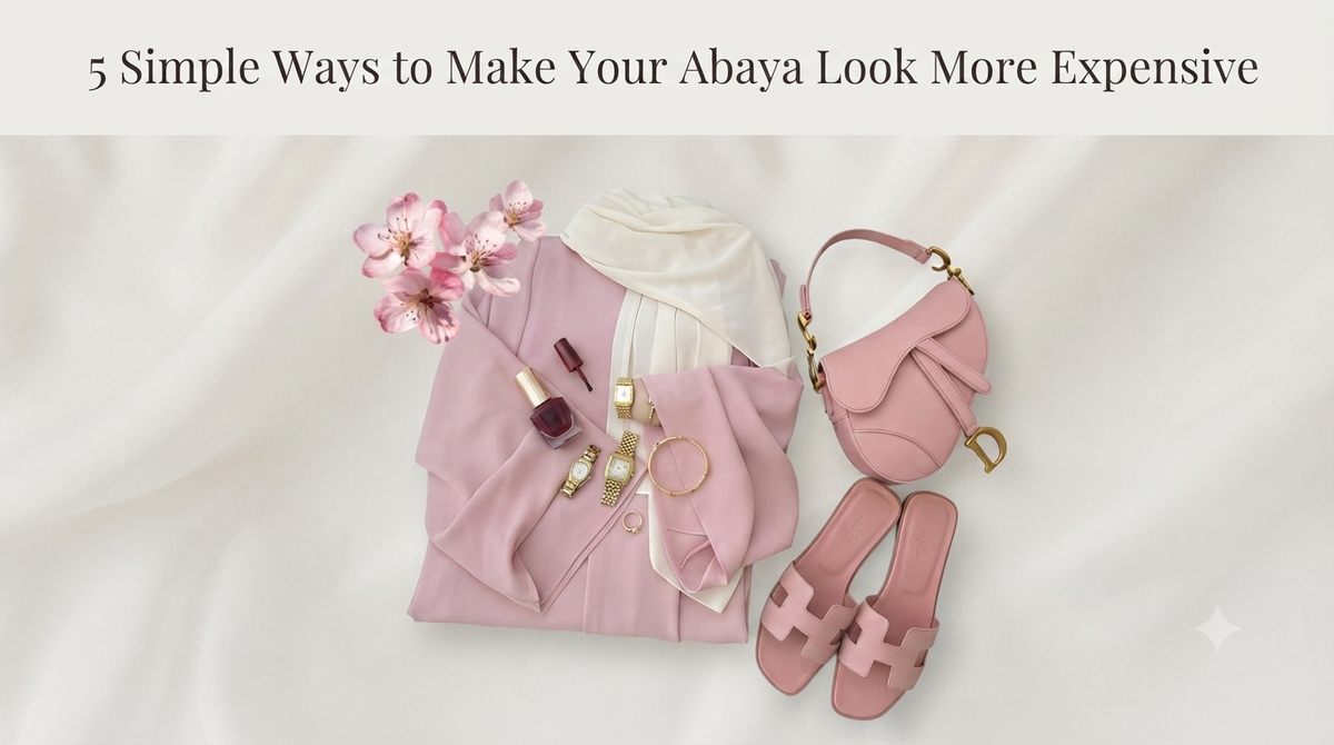 5 Simple Ways to Make Your Abaya Look More Expensive