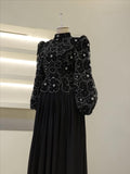 Luxurious Top & Skirt with Ribbon Embellishments