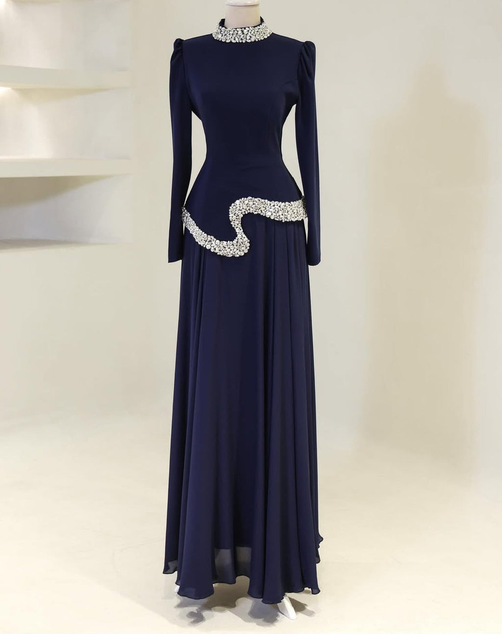 Royal Galaxy Petal Skirt and Top Modest Wear