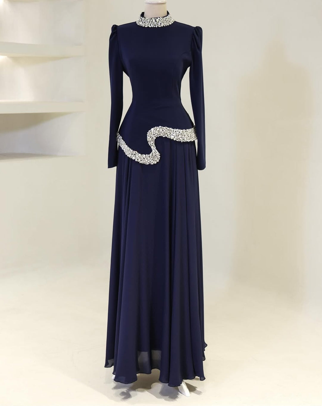 Royal Galaxy Petal Skirt and Top Modest Wear