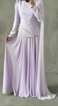 Luxury Crystal Stone work Top and Skirt