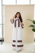 Tribal Detail Maxi Dress 2 PC Set