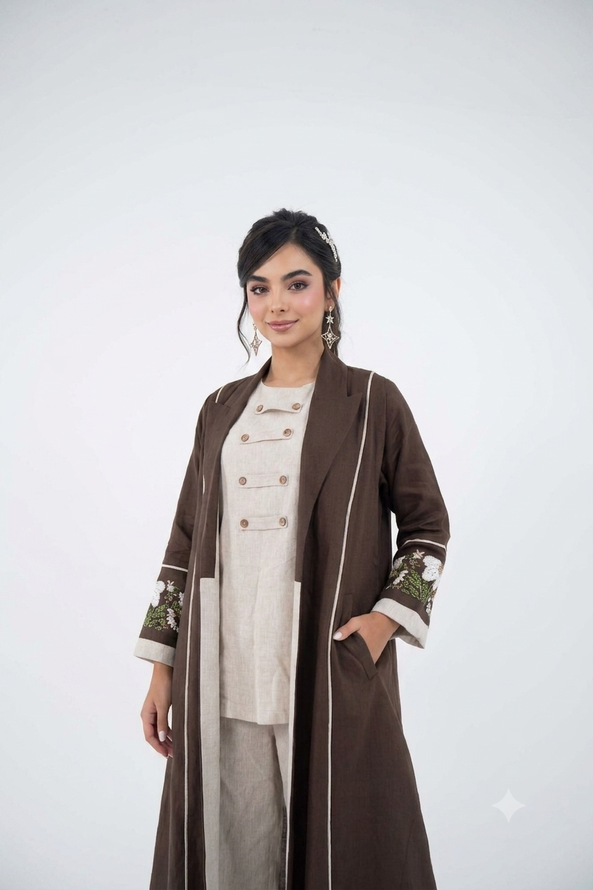 Refined Summer Cotton Co-Ord Set