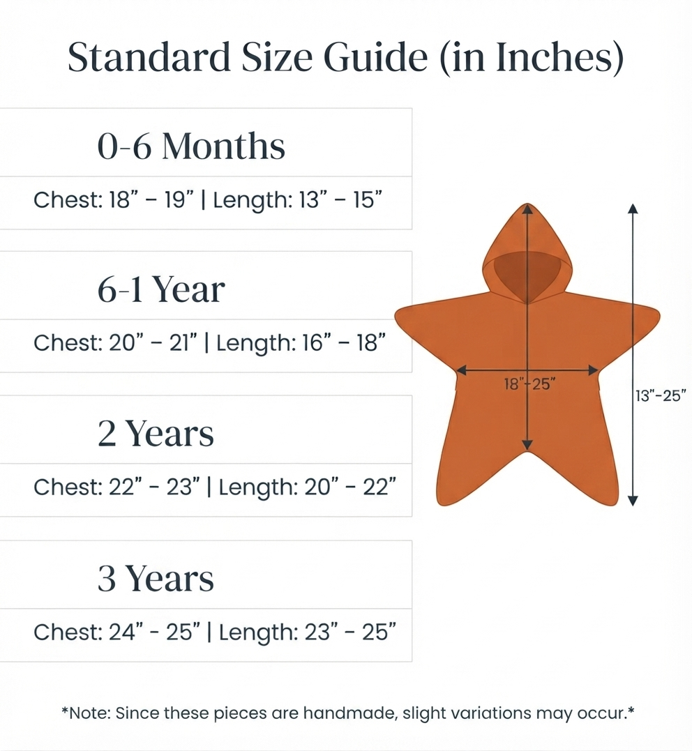 Handmade Crochet Star-Shaped Baby Dress For Winters