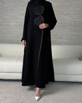 Floral Black Abaya |Special Edition