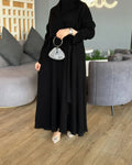 Elegante schwarze Abaya | Sonderedition