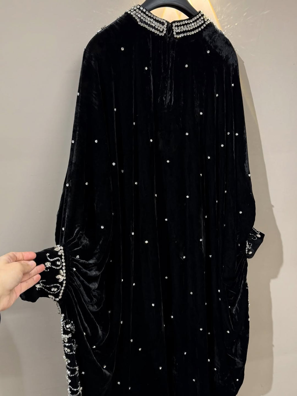 Premium Samt Abaya Kleid | Eid Sonderedition
