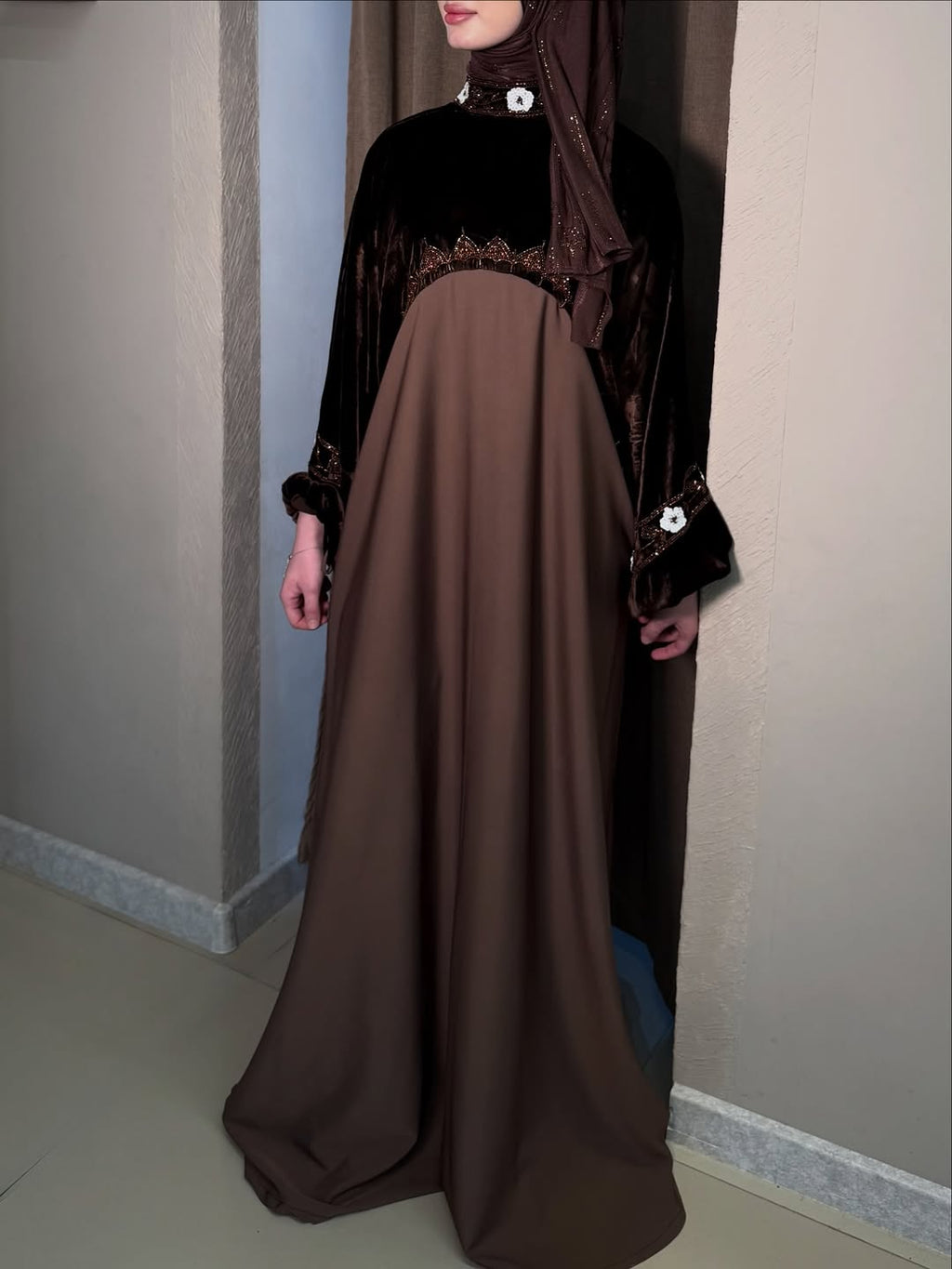 Exklusive bestickte Abaya-Kleider Ramadan-Kollektion | Eid-Sonderedition