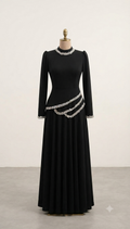 Premium Stone Embellished Top and Skirt Set for Women | Luxury Wedding & Party Wear