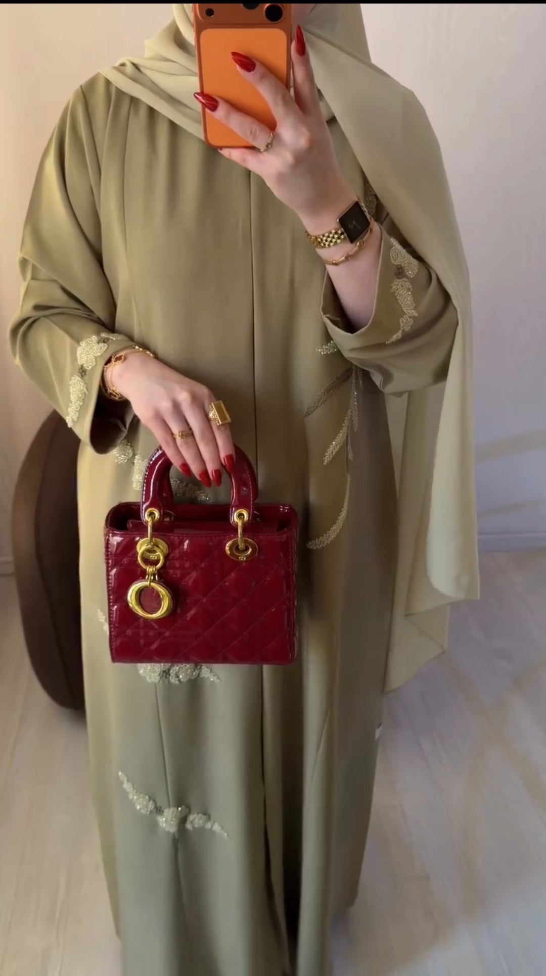 Luxury Embroidered Abaya