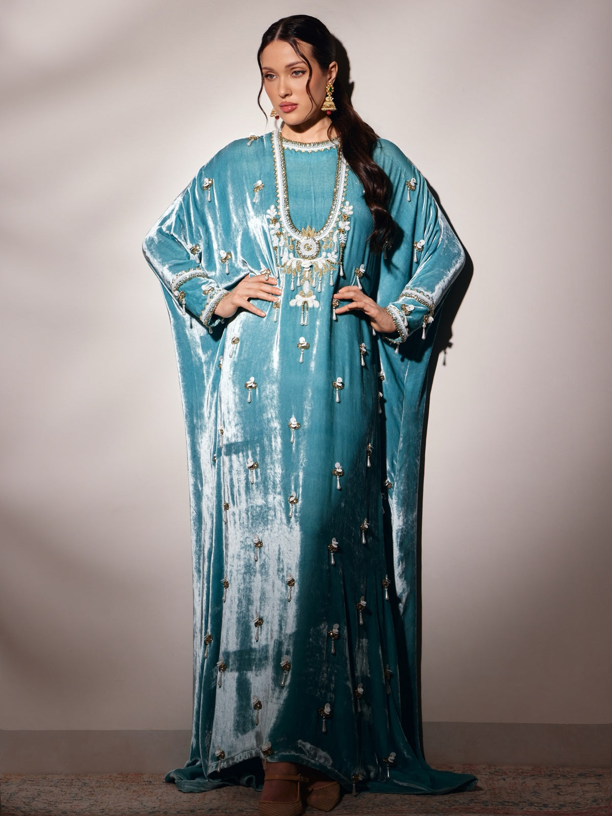 Velvet Kaftan Set of 8 Models