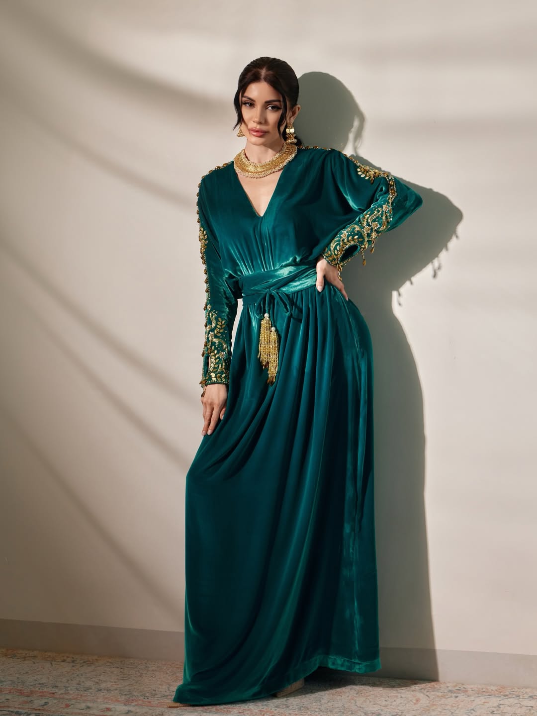 Velvet Kaftan Set of 8 Models