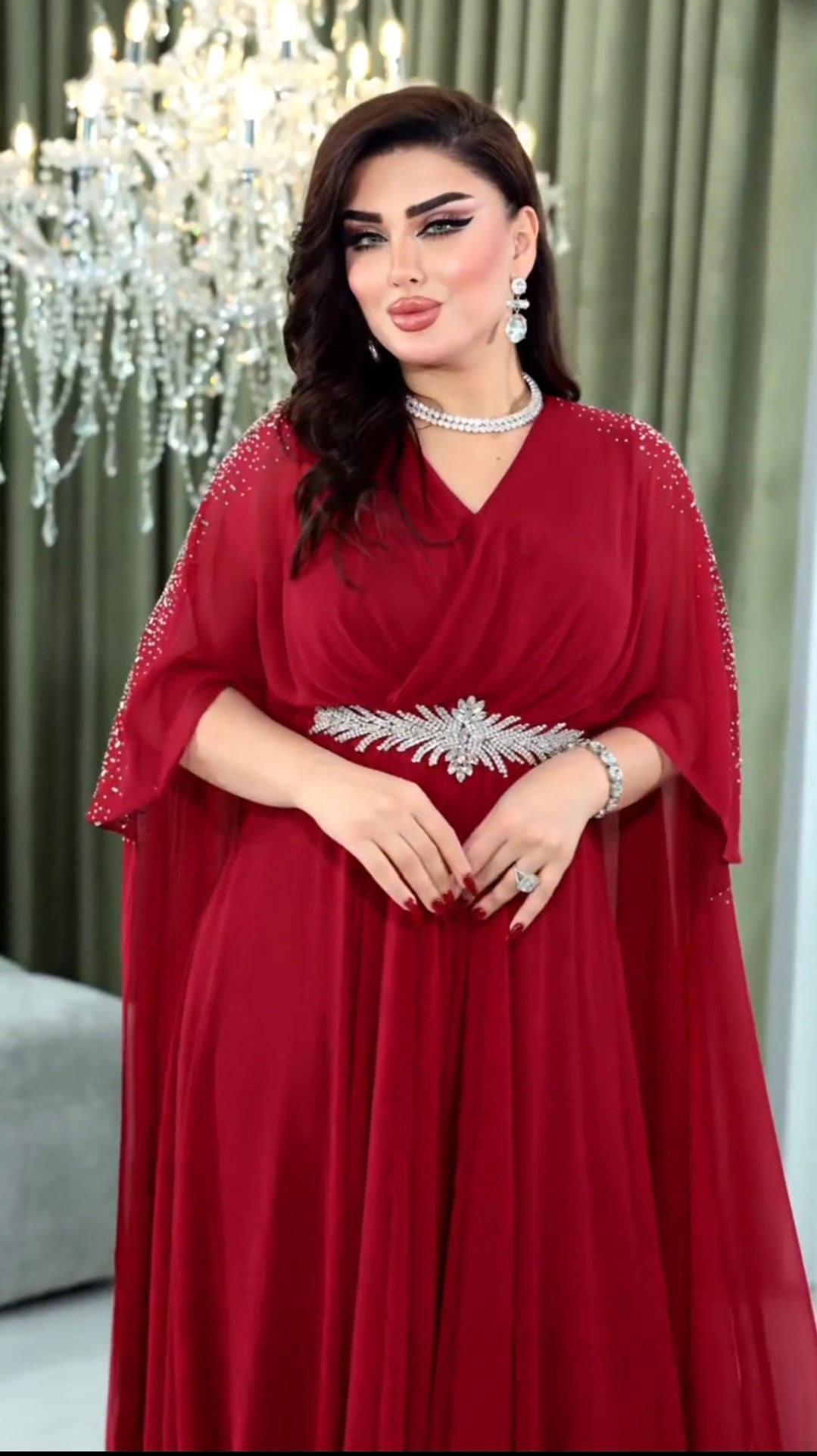 Luxury Cape Gown for Wedding Season